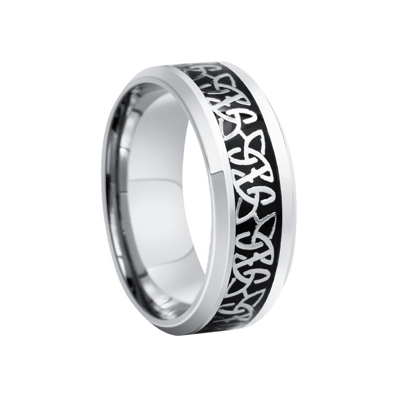 Wholesale Titanium Steel Men's Ring
